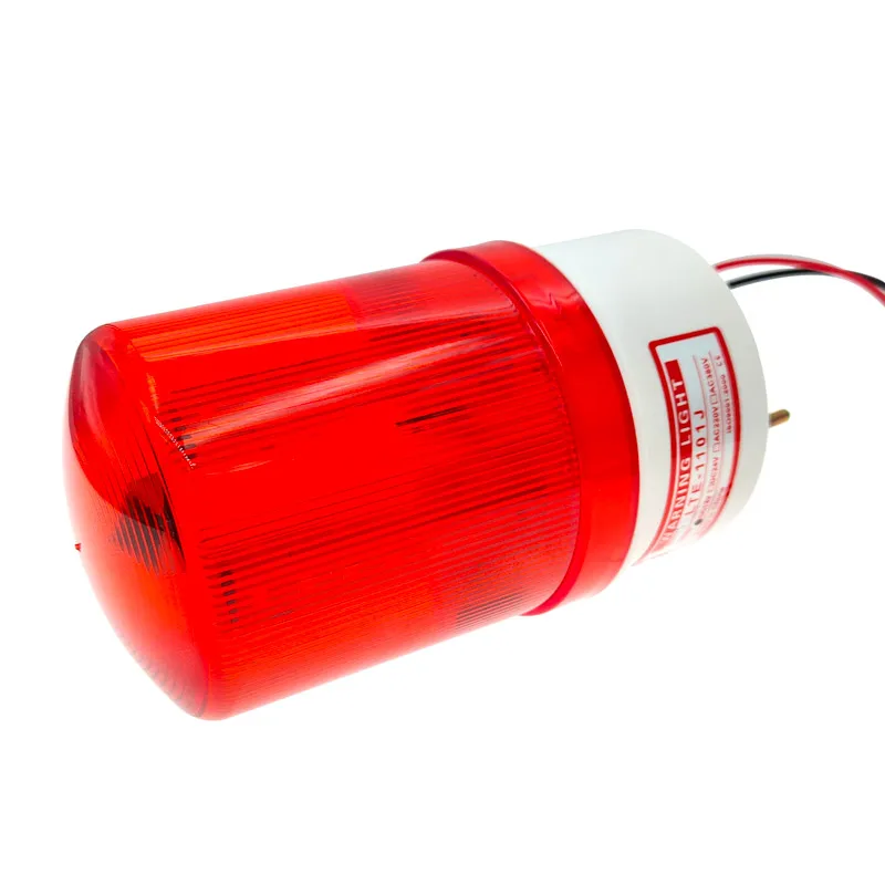 LTE-1101 LED Strobe Signal Warning Light Warning Lamp Indicator Light Flashing Security Alarm 12V 24V 220V