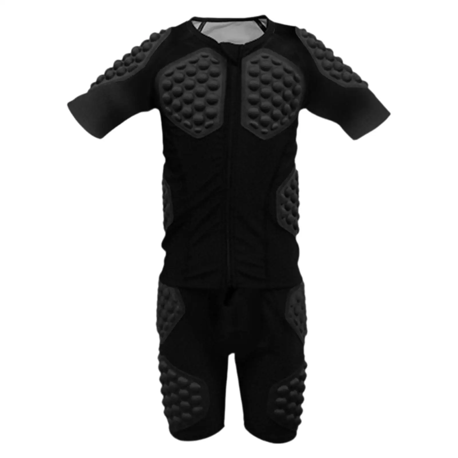 Kids Sports Chest Protective Clothing Suit for Goalkeepers Rugby Skating