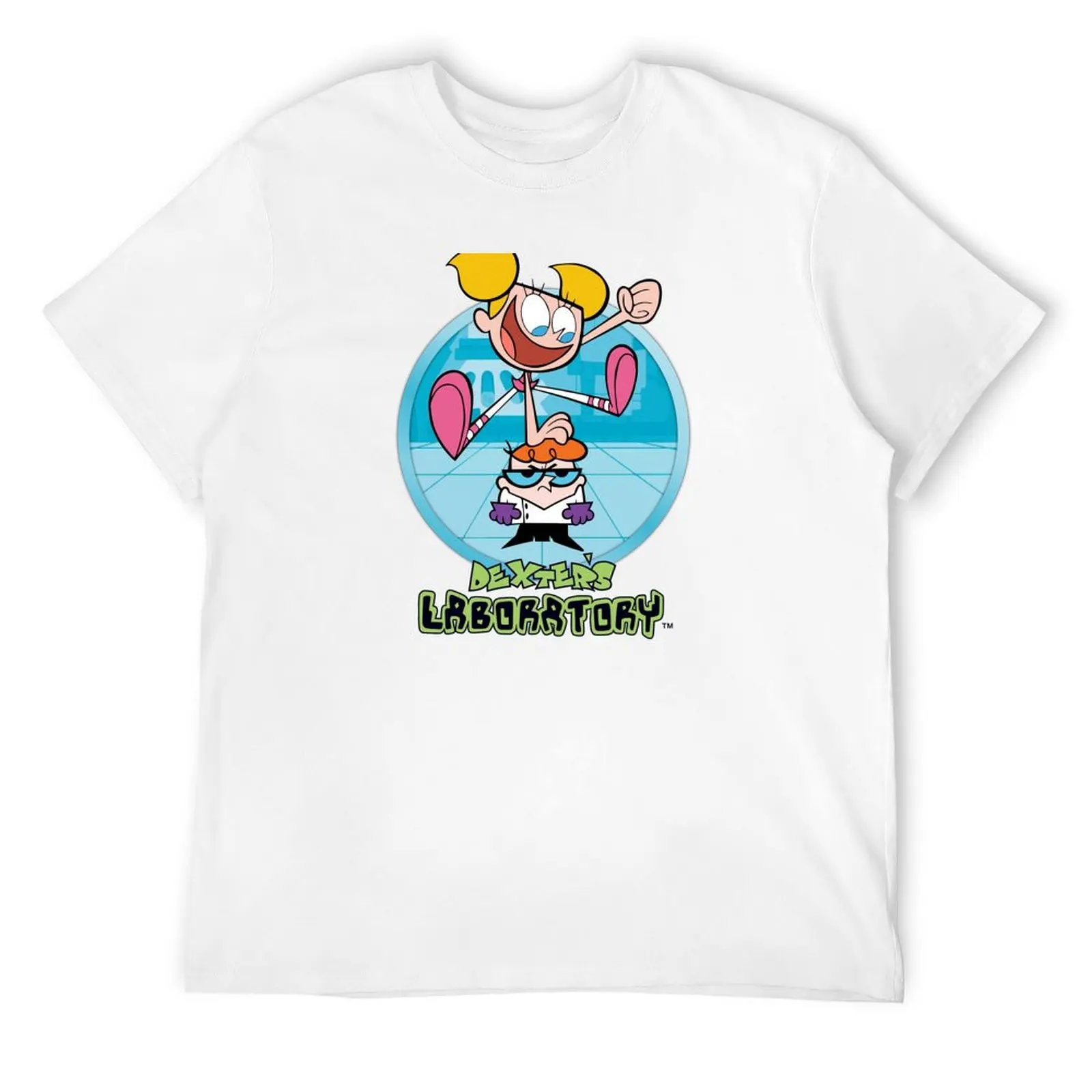 

Dexter and Dee Dee Graphic - Dexter's Laboratory T-Shirt oversizeds luxury designer workout shirts for men