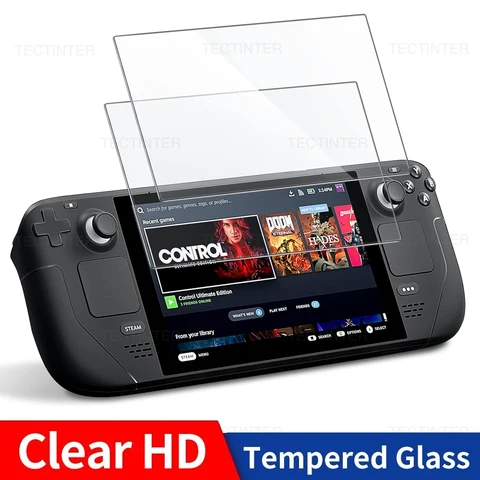 1/2/3 Packs Screen Protector for Valve Steam Deck Console 9H Tempered…