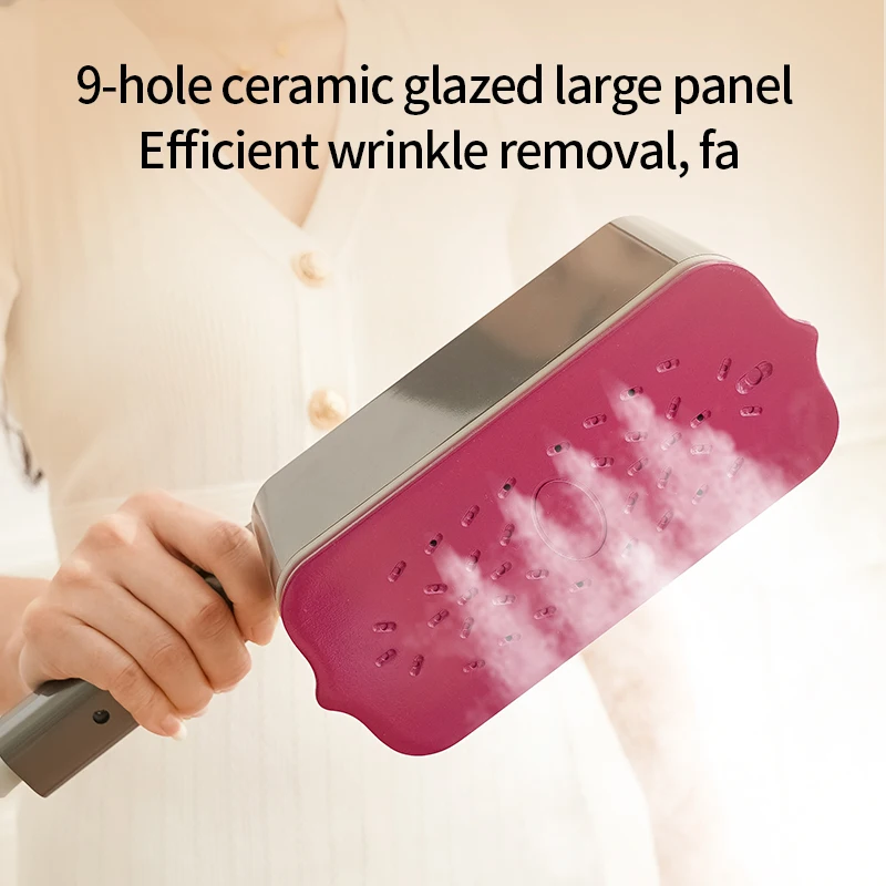 التحكم في درجة الحرارة آلة الكي الجاف والرطب الكي المسطح المعلق الكي ثنائي الغرض مكواة البخار المحمولة القابلة للطي