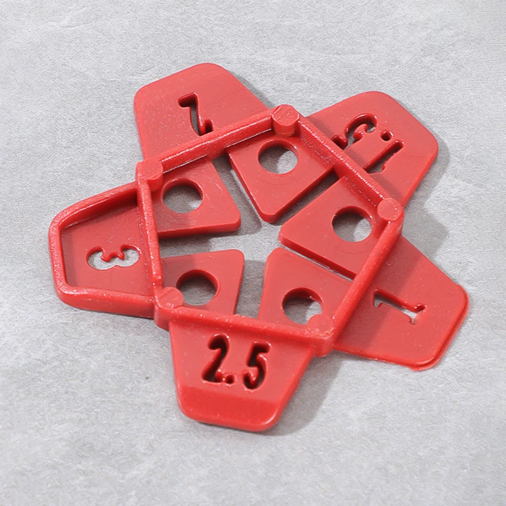 50/100/150/200/300Pcs 5 In 1 Wall Tiles Ceramic Gaps Locator 5-Sided Tile Leveling System Leveler Spacers Clip Tool Wedges Plier