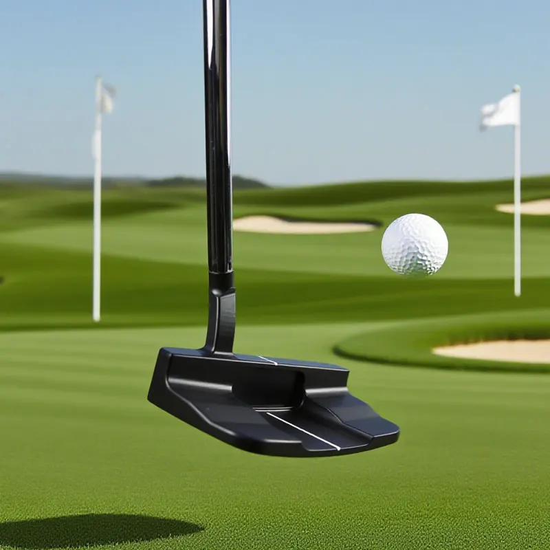 Клюшки для гольфа Черная клюшка для гольфа Широкая устойчивая клюшка для гольфа Стальные валы и головной убор для гольфа Длина 33/34/35