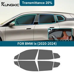 For BMW ix50 ix40 m60 Xdrive i20 2020 2021 2022 2023 2024 ix Car Front Rear Side Window Solar Privacy UV Protector Tint Film