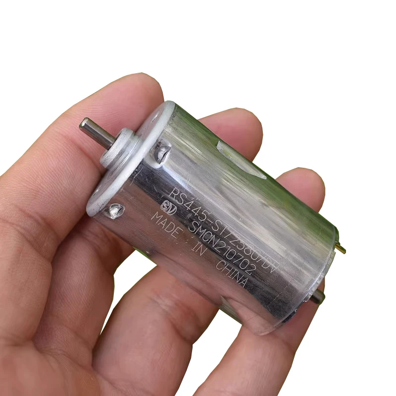 

Standard Motor RS445-ST/2580 DC 12V 5800RPM Dual Shaft Micro 30.5mm Electric Motor DIY Hobby Toy Model Office Printer