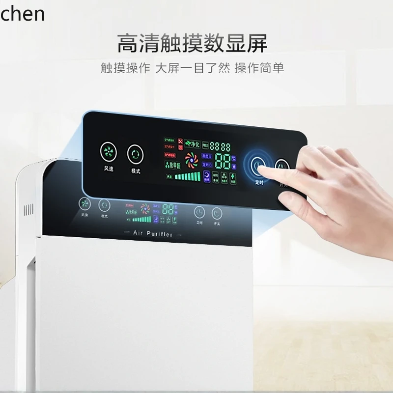 HTT automatische luchtreiniger met negatieve ionen voor binnen om formaldehyde te verwijderen, tweedehands rookstof, kamerverfrisser