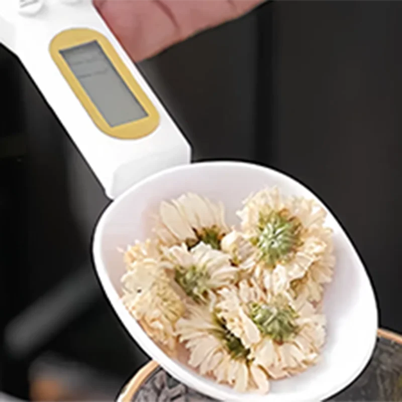 

【PASSIONE 】Digital Electronic Scale Kitchen Measuring Spoon For Coffee Powder Ingredients Spices Weighing In Grams