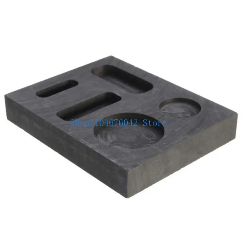 Ingot Rod Round Coin Mixed Melt Ingot Casting Refining Scrap Melting Metal Rod Mould Tool Parts for Melting Casting