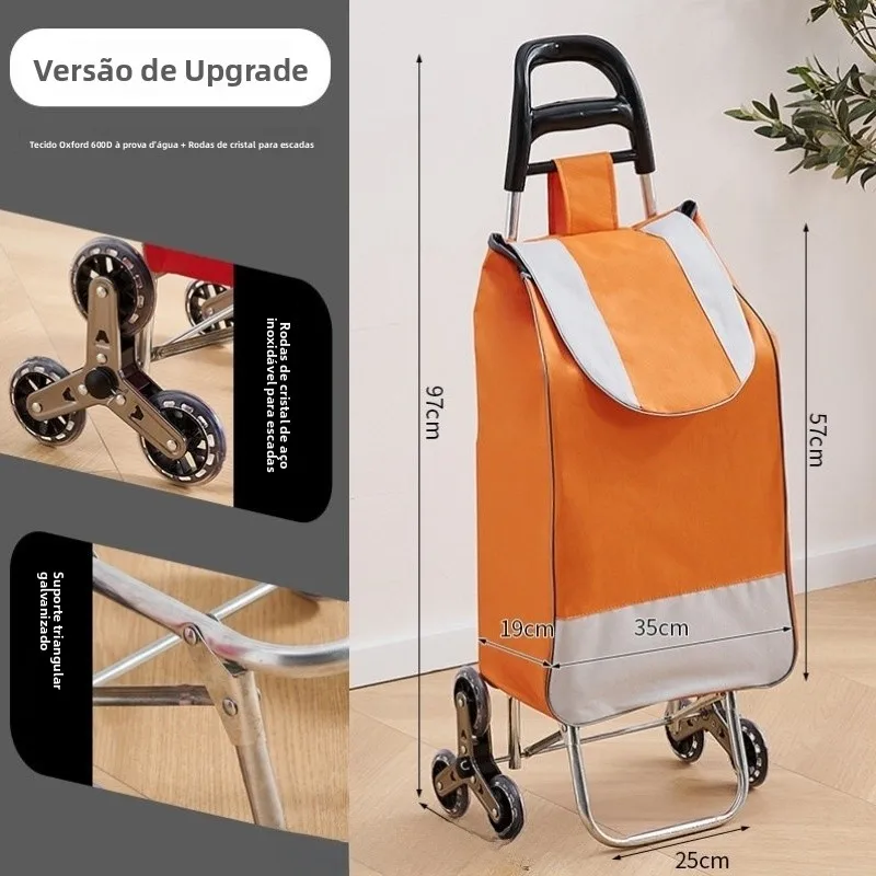lightweight-foldable-large-capacity-hand-pulled-shopping-cart-sturdy-durable-vegetable-buying-cart-retractable-handle-design