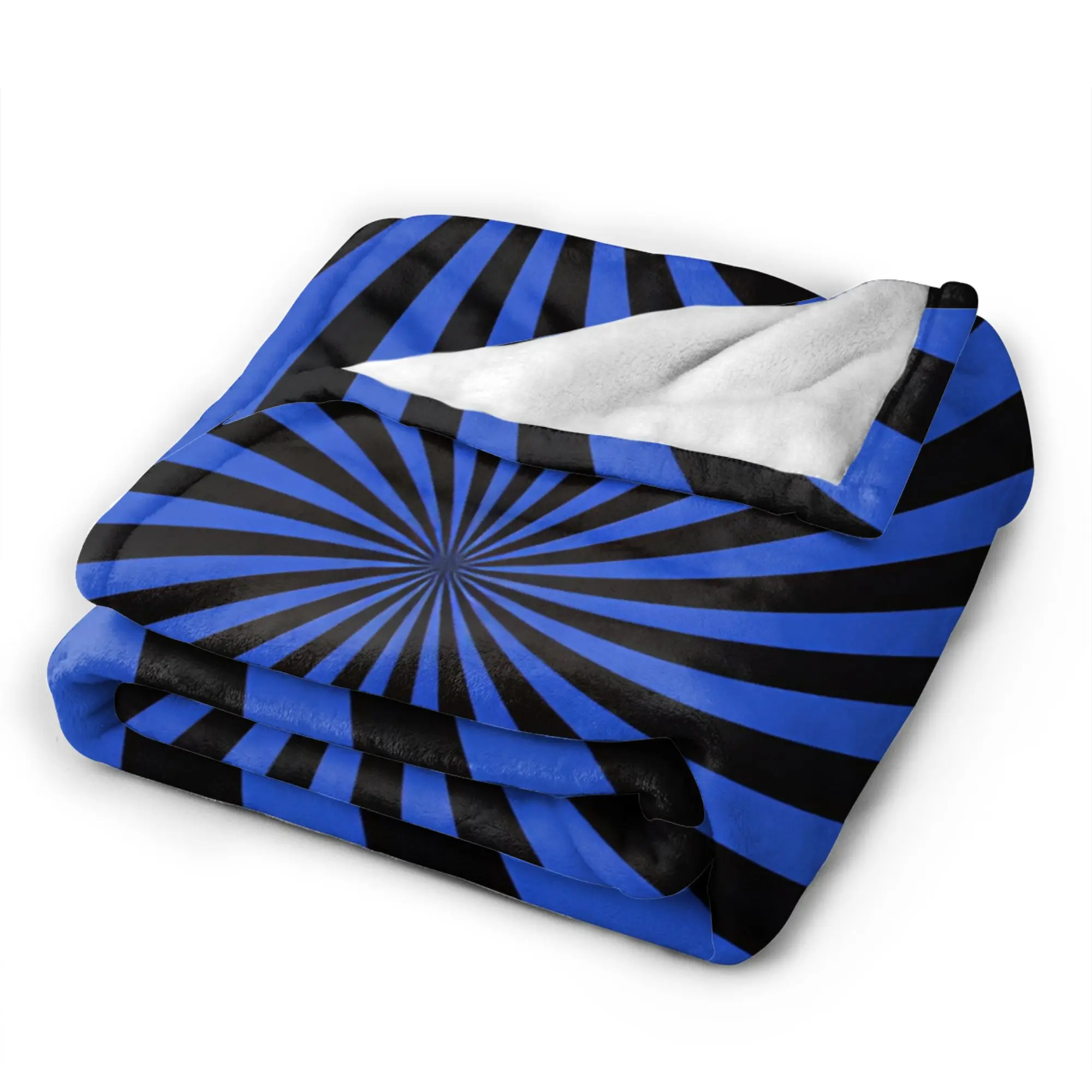 Abstract Swirl Disorder Blankets Quality Super Warm  Throw Blanket Spring Boy Girl Couch Bed Graphic Bedspread