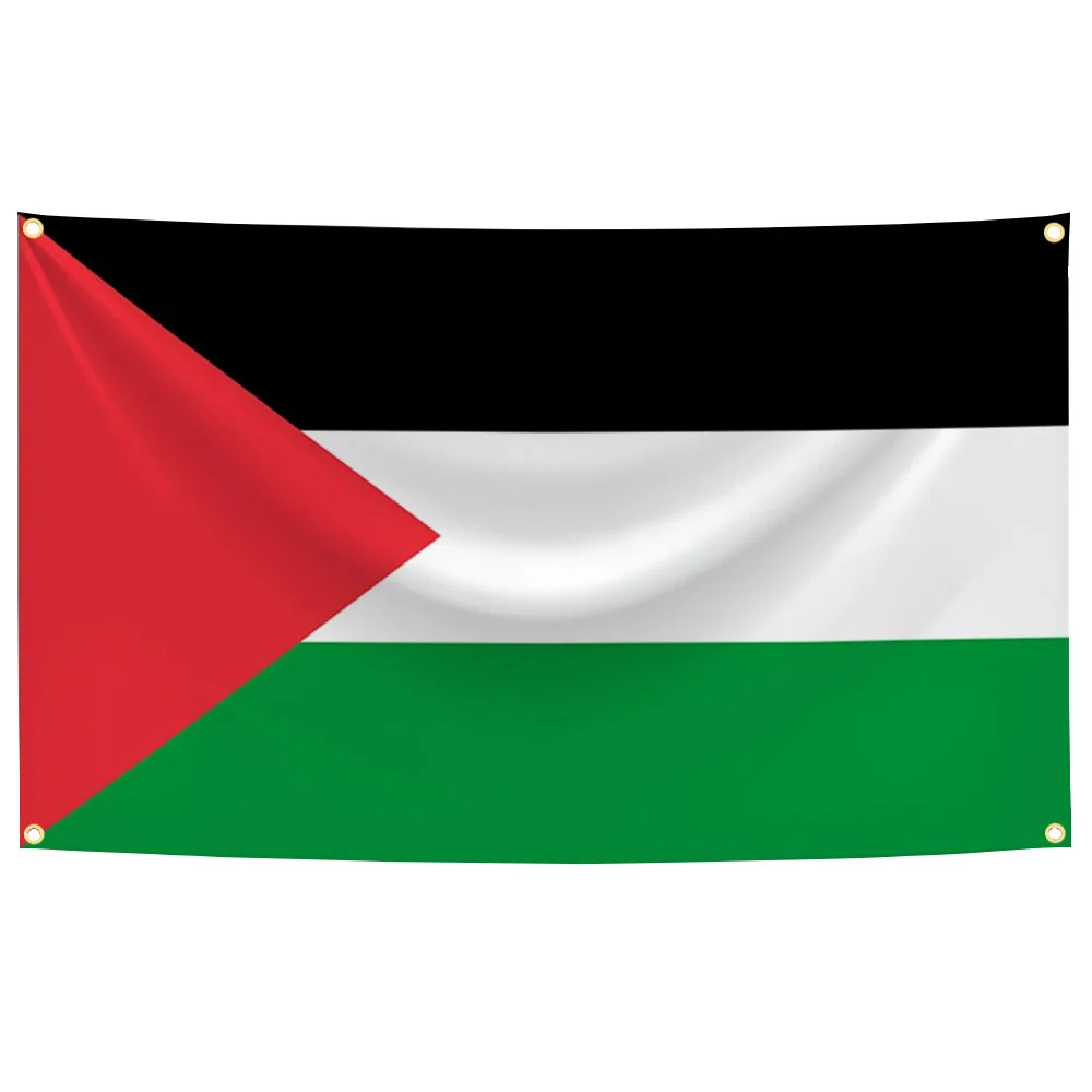 

90x150cm High Quality PLE Palestine Flag Polyester Digital Printing Banner Decoration Tapestry