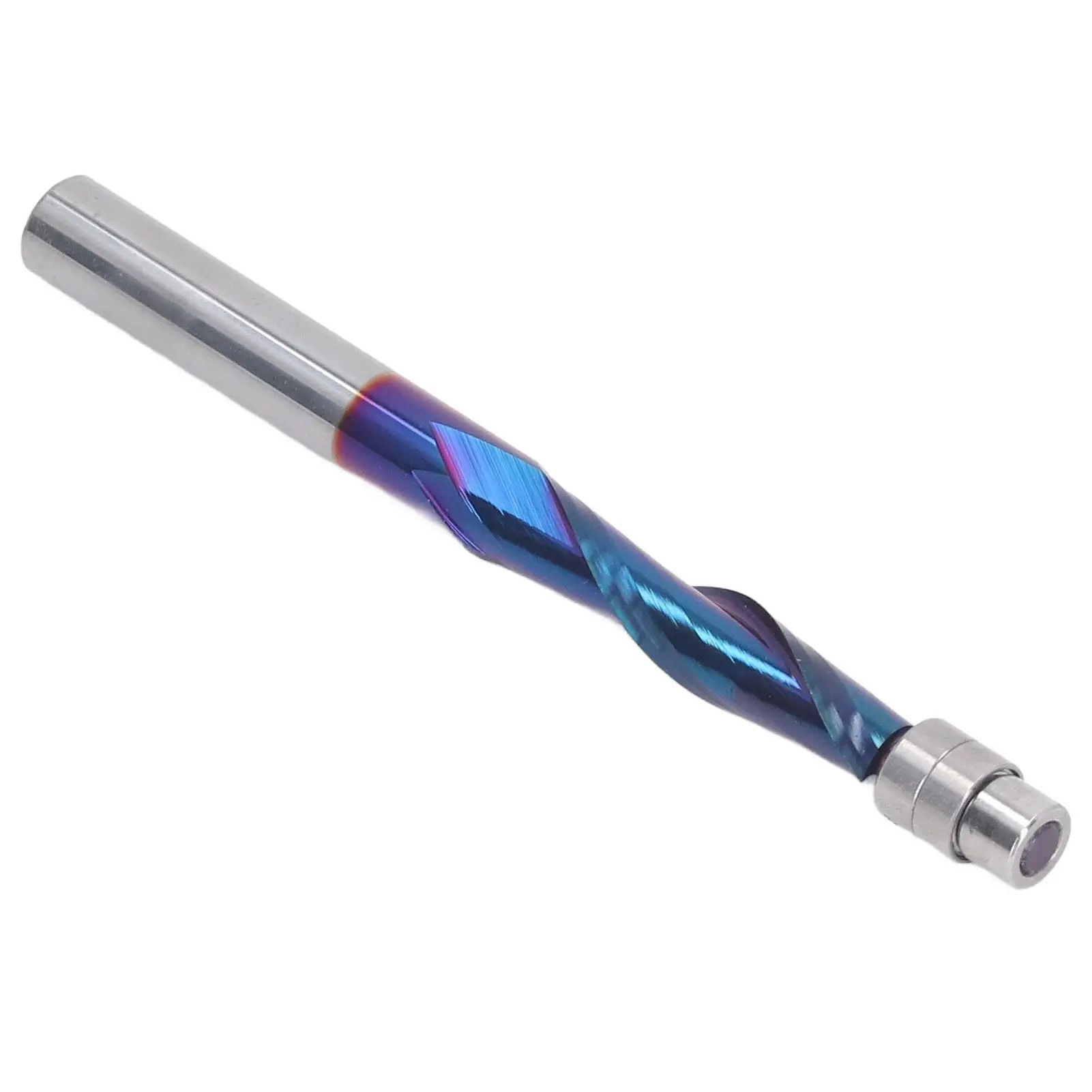 لقمة توجيه محمولة مضغوطة من كربيد 14 عرقوب مع محمل توافق قوي لمهام النجارة #2