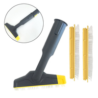 Large Grout Brush Set With Replaceable Bristles For Karcher SC-1 Multi & Up For EASYFIX Deluxe Steam Cleaners For SC-2 3 4 5