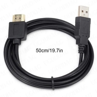USB Power Cable USB To HDMI-Compatible Male To Male Charger Cords Charging Cable Converter Adapter For Smart Device