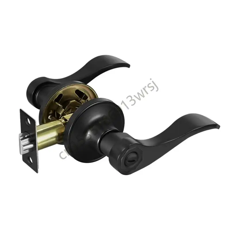 G5GB Современный металлический дверной замок с рычагом, двусторонняя установка, функция конфиденциальности, подходит для