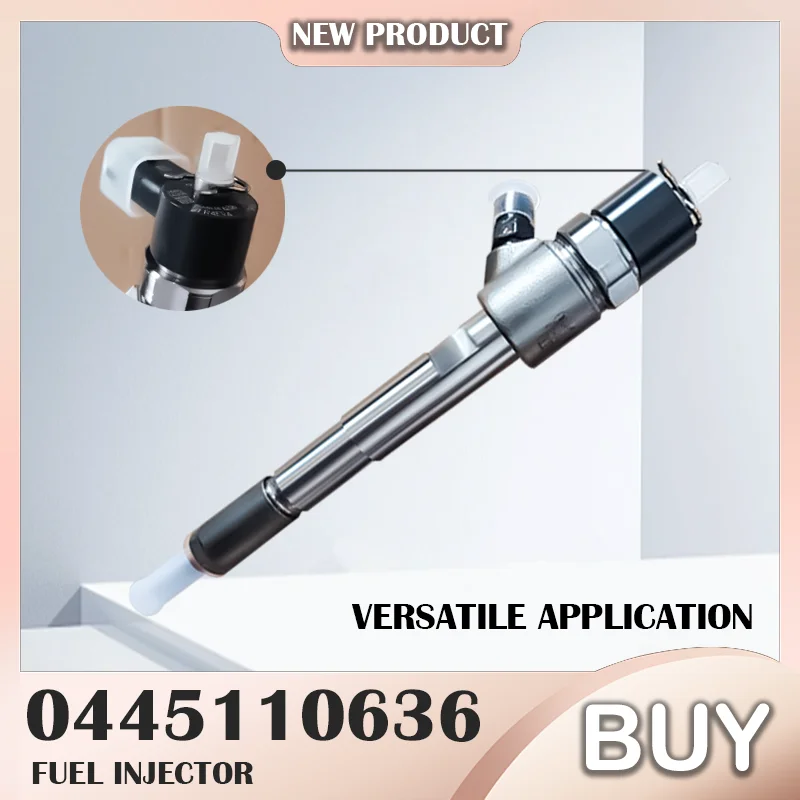 Fuel Injectors (Cars) 0445110636 0445110635 For Shangchai Fits Valve Assemblies F00VC01368 F00ZC01373.LH2630