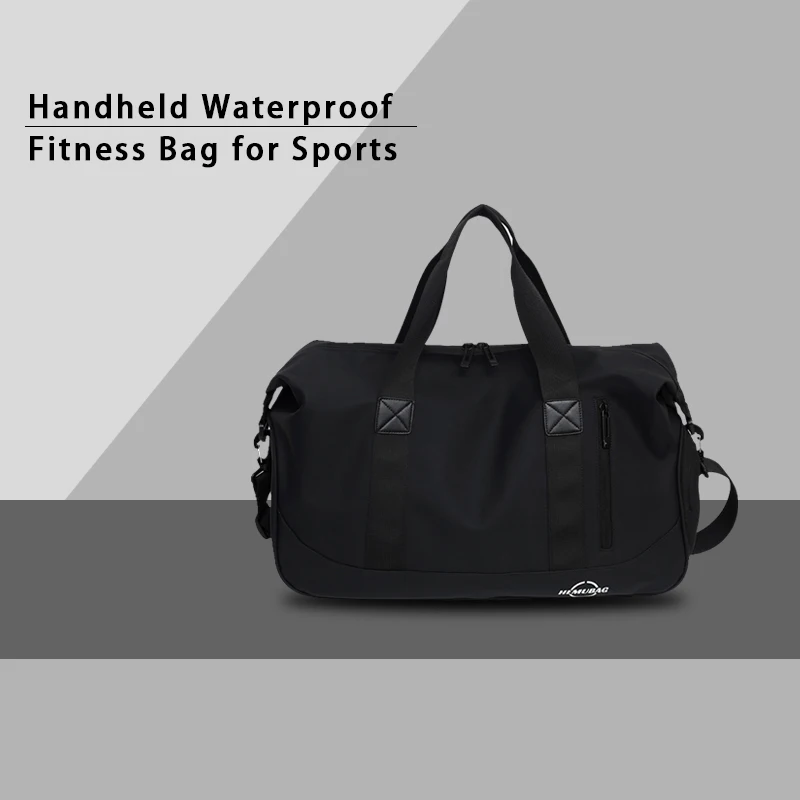 

1pcs Unisex Gym Bag with Shoe Compartment And Wet Pocket Duffle Bag for Travel Sports Fitness And Workout Athletic