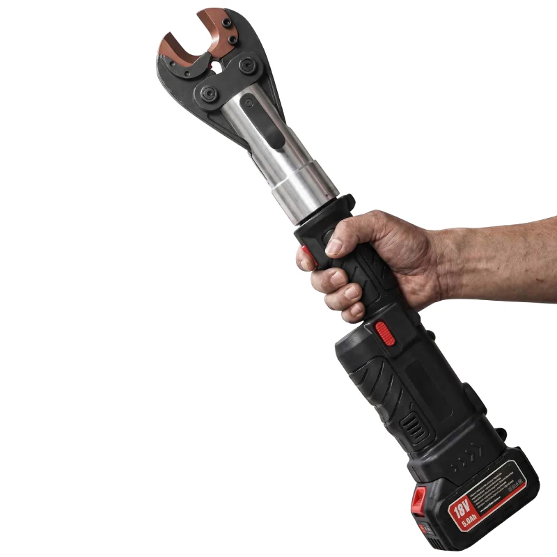 Portable Battery Cutting Tool Electric Hydraulic Cable Cutter Scissor Machine for Copper Aluminum Cable or Armored Cable ≤Φ32mm