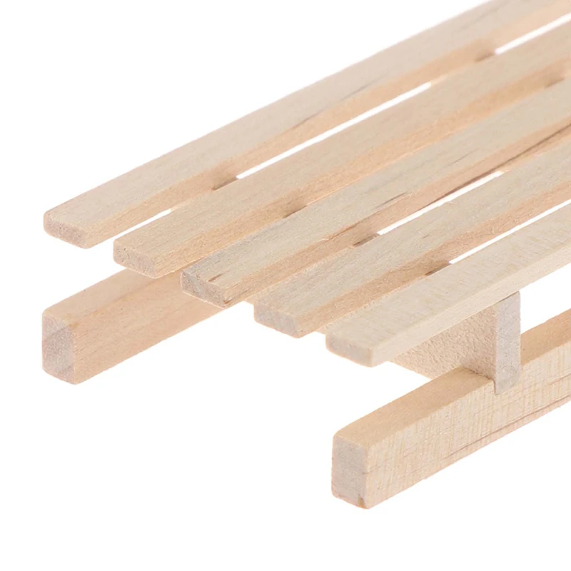Mini traîneau de Noël l'inventaire en bois, modèle de maison de courses, accessoire de bricolage, 1/12