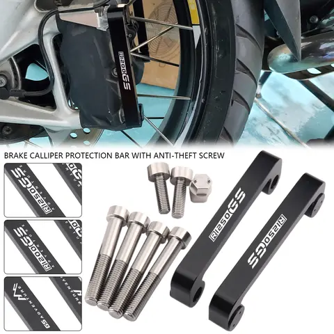 BMW R1250GS 어드벤처 R1200GS LC ADV RNINET R9T 브레이크 캘리퍼, 나사 캘리퍼 충돌 보호 바 포함