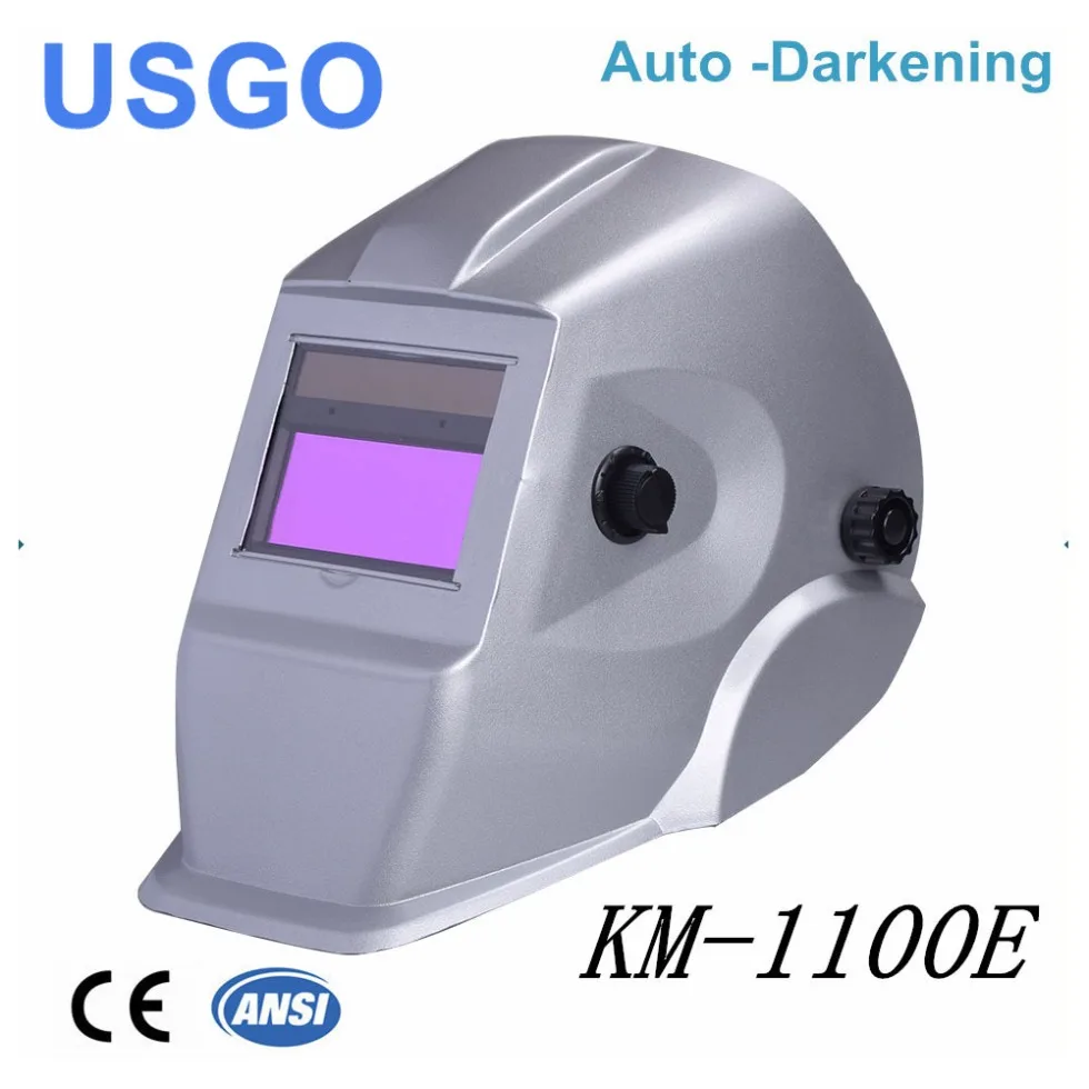 USGO  Auto Darkening Welding Helmet Mask Welding 100X 49mm Viewing area for Laser Welding