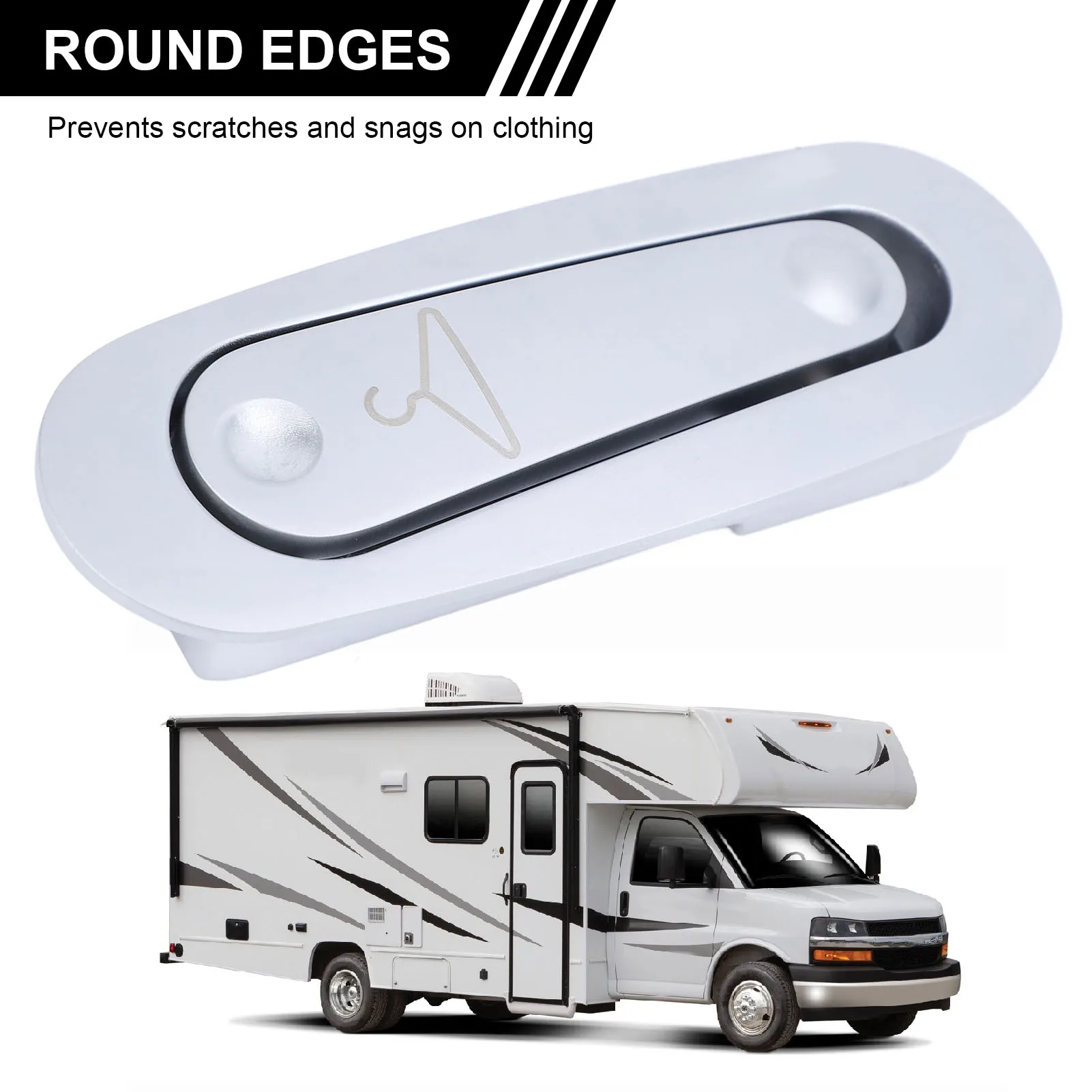 RV Folding Coat Hooks Wall Mounted Aluminium Alloy Retractable Hooks Heavy Duty Hardware for Hanging Scarf Bag Towel Key Hat