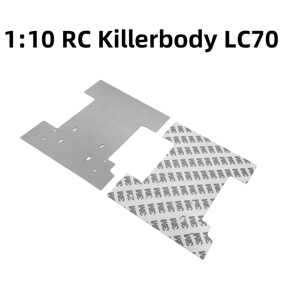 

CChand Rear Bed Metal Diamond Plate for 1:10 RC Killerbody lc70 pick-up
