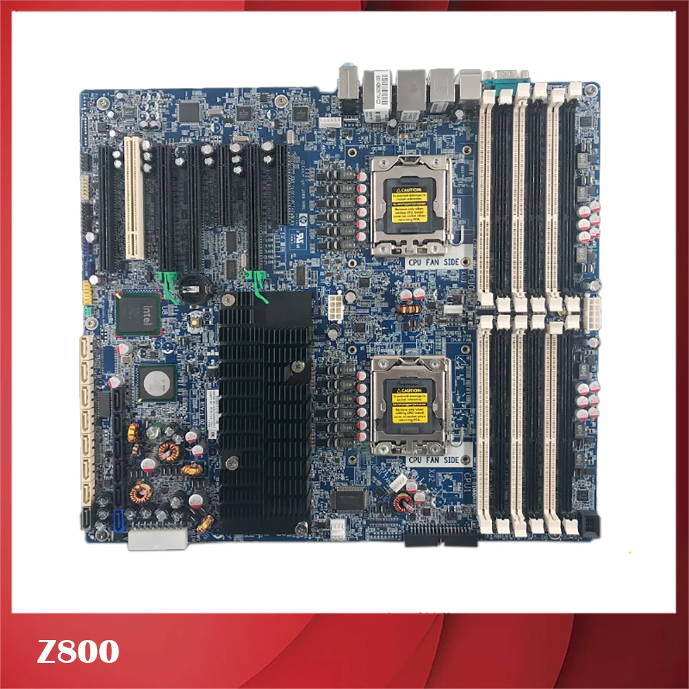 Workstation Motherboard For HP Z800 591182-001 576202-001 460838-002 536798-001 REV 1.02 Fully Tested Good Quality