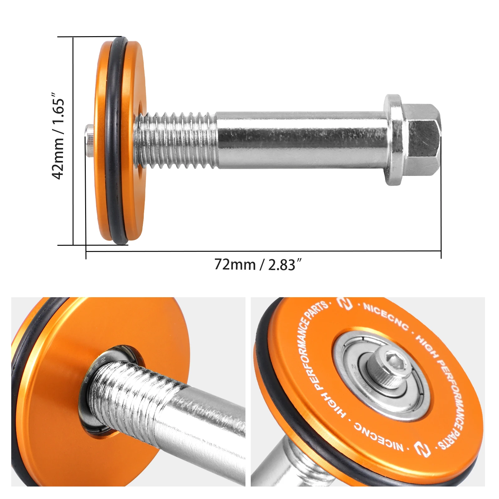 NICECNC Für KTM EXC 300 EXC 250 EXC 150 EXC 250F EXCF 350 EXC 450 XCW XCF-W TPI Sechs Tage 2017-2022 PDS Schwinge Saver Schutz