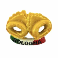 Italian Fridge Magnets Bologna Tortellini Food Travel Commemorative Magnetic Refrigerator Stickers Gift room decoration