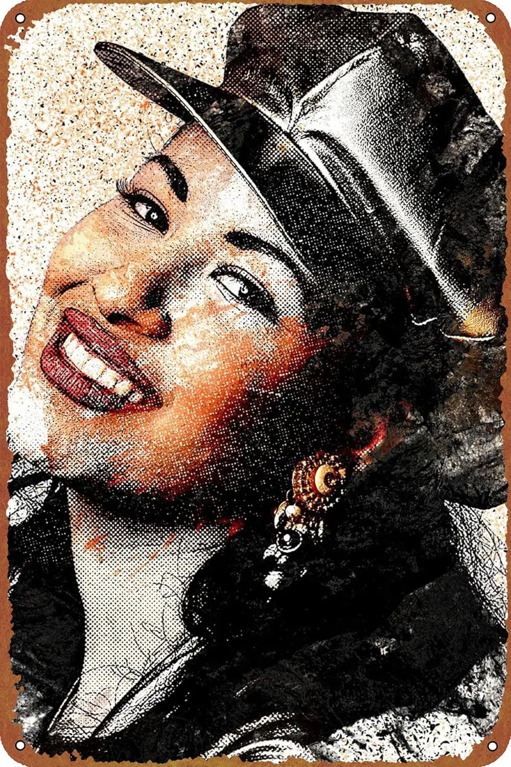 Selena Quintanilla Movie Poster Tin Metal Sign Vintage Wall Plaque Decor 8x12 Inch