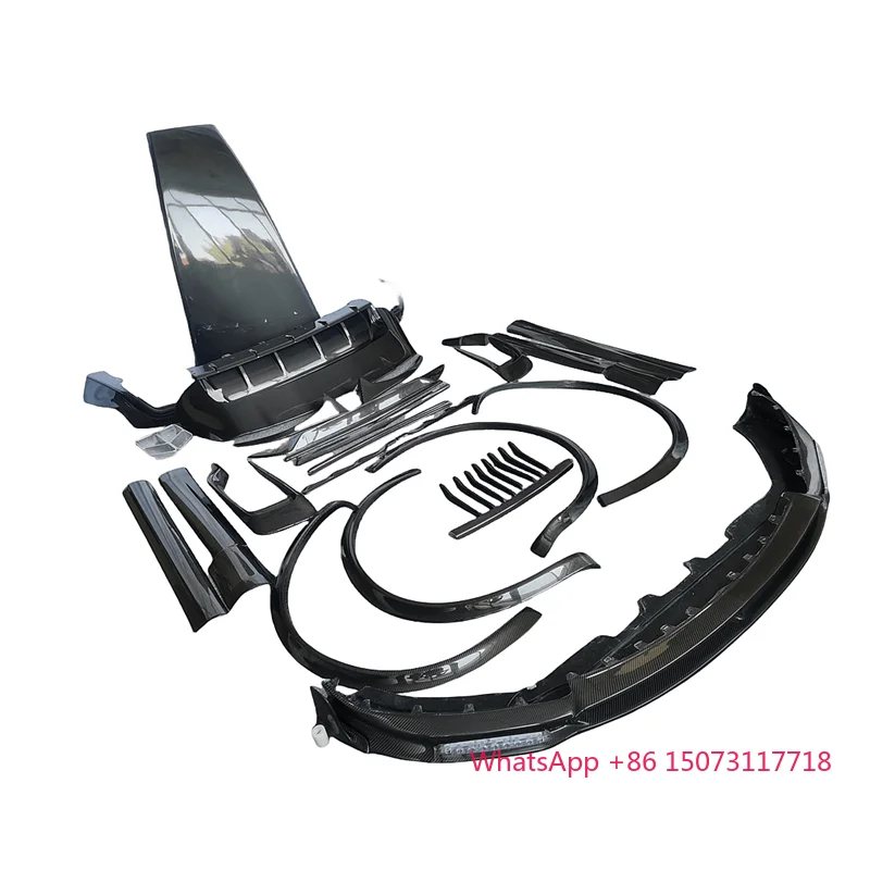 

MS Style Carbon Fiber Aerokit for Levante Carbon Fiber Body Kit for Levante 2017-2021 Wind Spoiler Kit Car Parts