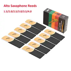 High Grade Eb Alto Saxophone Sax Reeds Strength 1.5 - 4.0 Optional, 10pcs/ Box