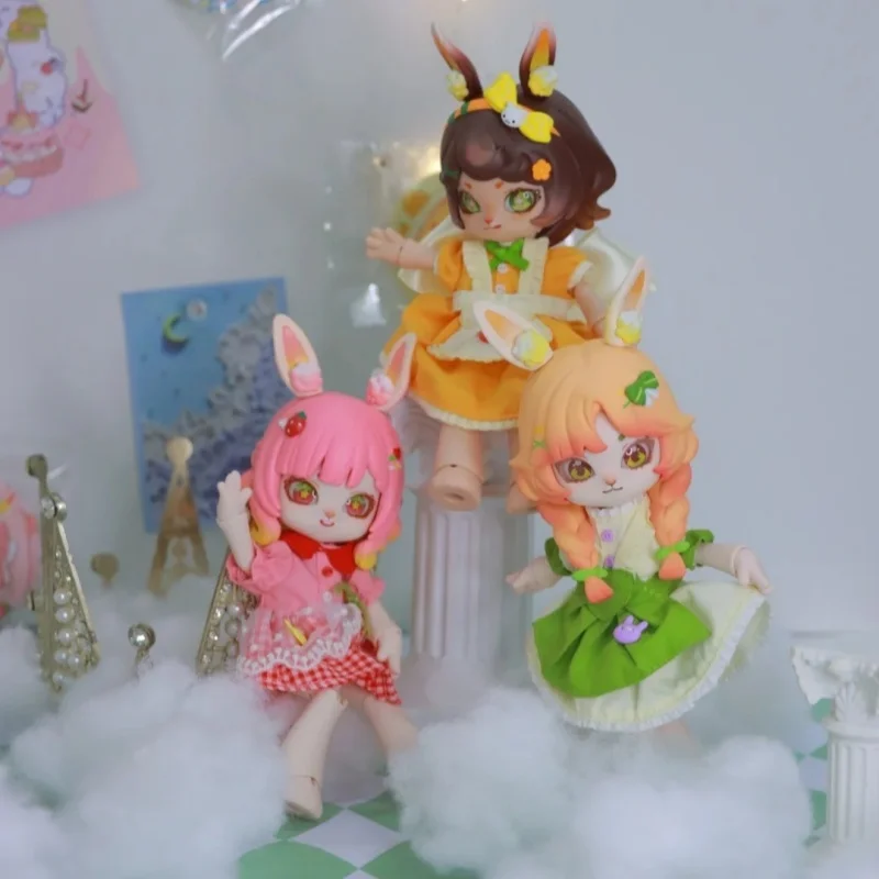 Bonnie Bunny Sweetheart Party Series Bjd caja ciega muñeca periférica juego de moda muñeca de repuesto de caja misteriosa hecha a mano