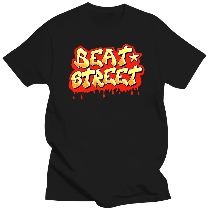 BEAT STREET Retro Graffiti T-Shirt Breakdance Wild Style Rock Steady Crew Top New T Shirts Funny Tops Tee New Unisex Funny Tops