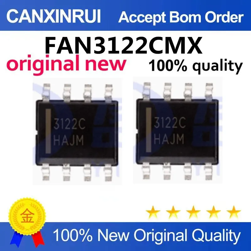 (5-100piezas)FAN3122CMX FAN3122C 3122C High Speed Side Gate Driver New Original Stock