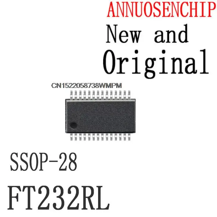 New original 20PCS New and Original FT232  SSOP-28  In stock! FT232RL