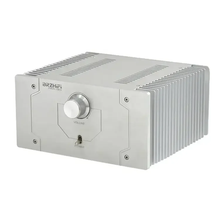 

BRZHIFI Hood 1969 полевой ламповый усилитель 1969-2020, двойной радиатор, аудиофильский стереоусилитель класса A, Hi-Fi 10 Вт * 2, мощный аудиоусилитель