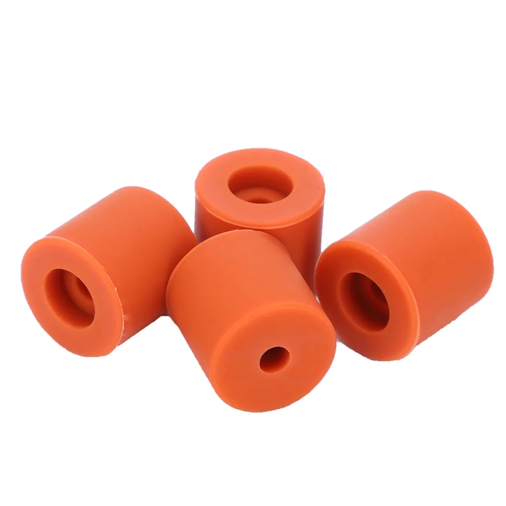 

12 шт., 16 мм, выравнивающие детали для тепловой кровати, 18 мм, твердые крепления, твердые крепления для кровати, силиконовый амортизатор, замена выравнивающей пружины