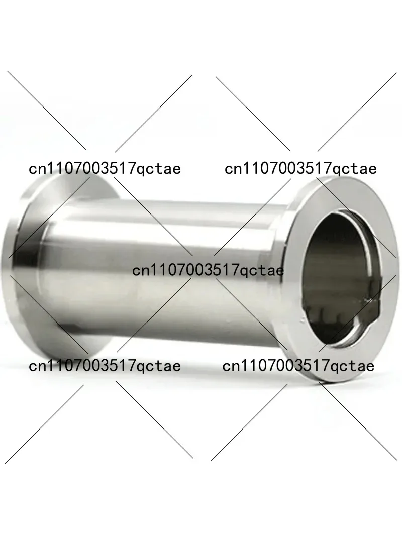 50-200mm Length KF16 KF25 KF40 KF50 Straight Spool Tube Sanitary Vacuum Pipe Fitting SUS 304 Stainless Steel