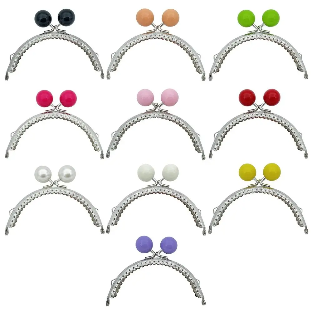 Purse Clasp Frame Bag Kiss Clasp Lock Metal Purse Frame for DIY Craft Purse Bag Making