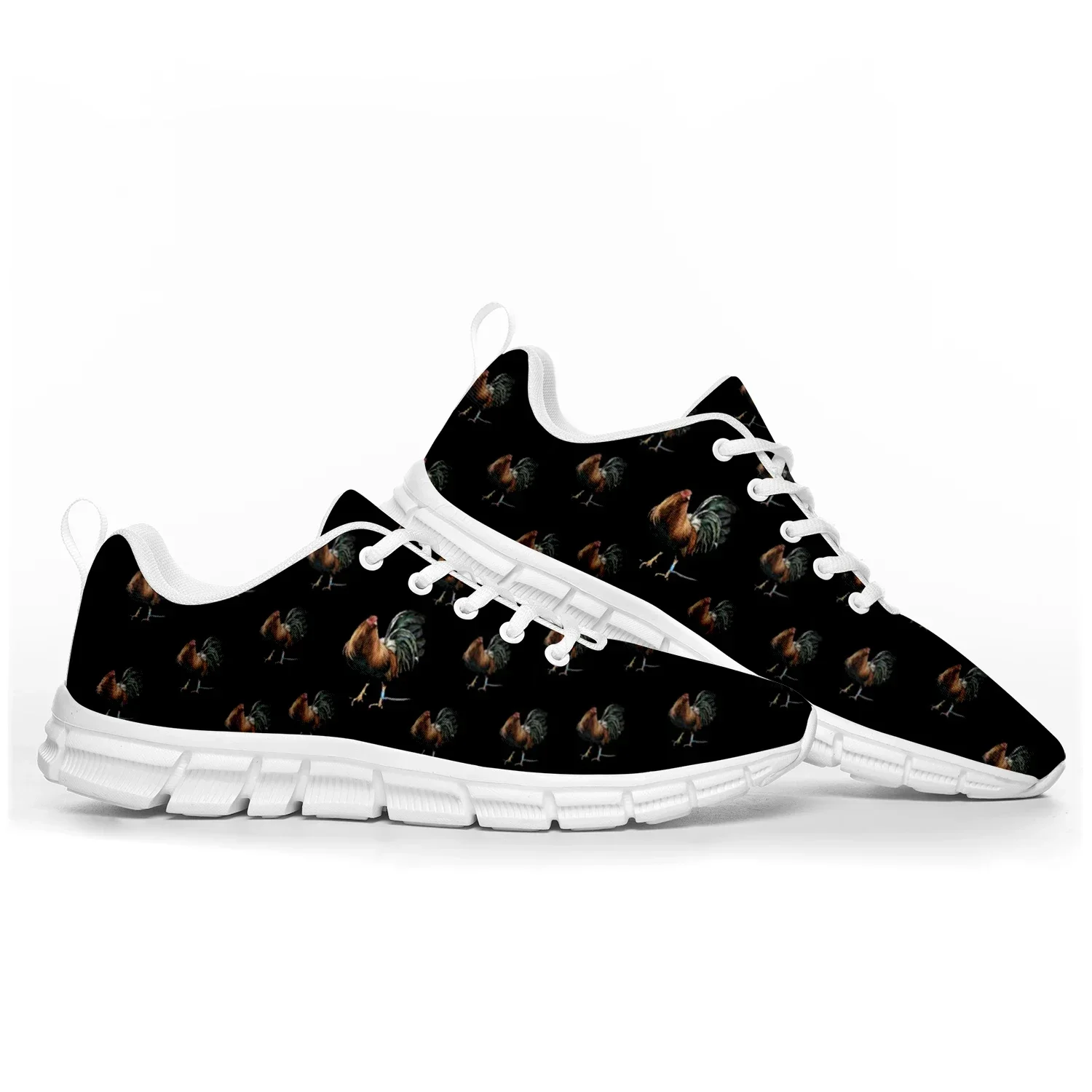 

Cartoon Rooster Print Sports Shoes Mens Womens Teenager Kids Children Customized Sneakers Tailor-Made Shoe High Quality Couple