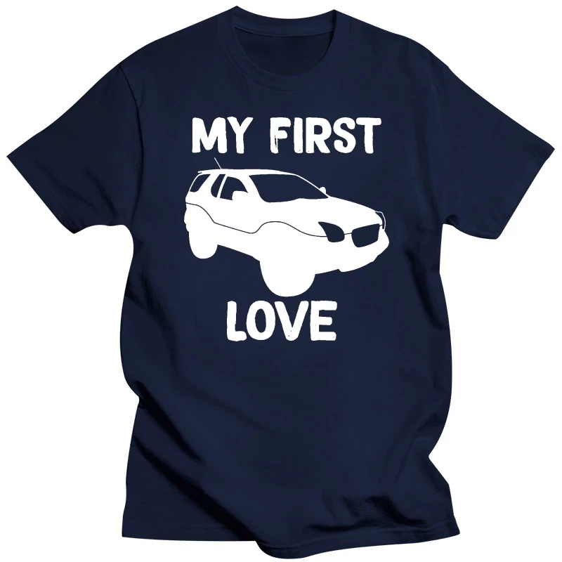 Kawaii Mmandidesigns Isuzu Vehicross T Shirt - My First Love Compact Suv Car - Cool Graphic Design Tee Shirt