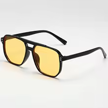 Women Men Square Sun Glasses Retro