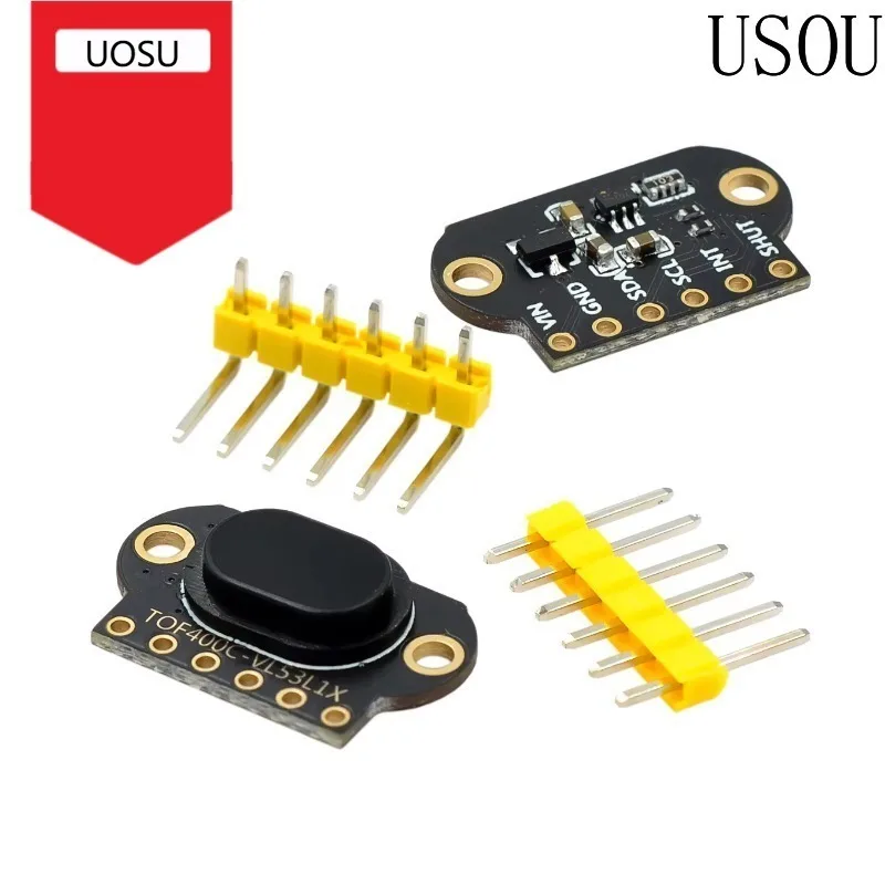 VL6180/VL53L0X/VL53L1X Time of Flight (ToF) Laser Ranging Sensor Module TOF050C TOF200C TOF400C 50CM/2M/4M IIC STM32