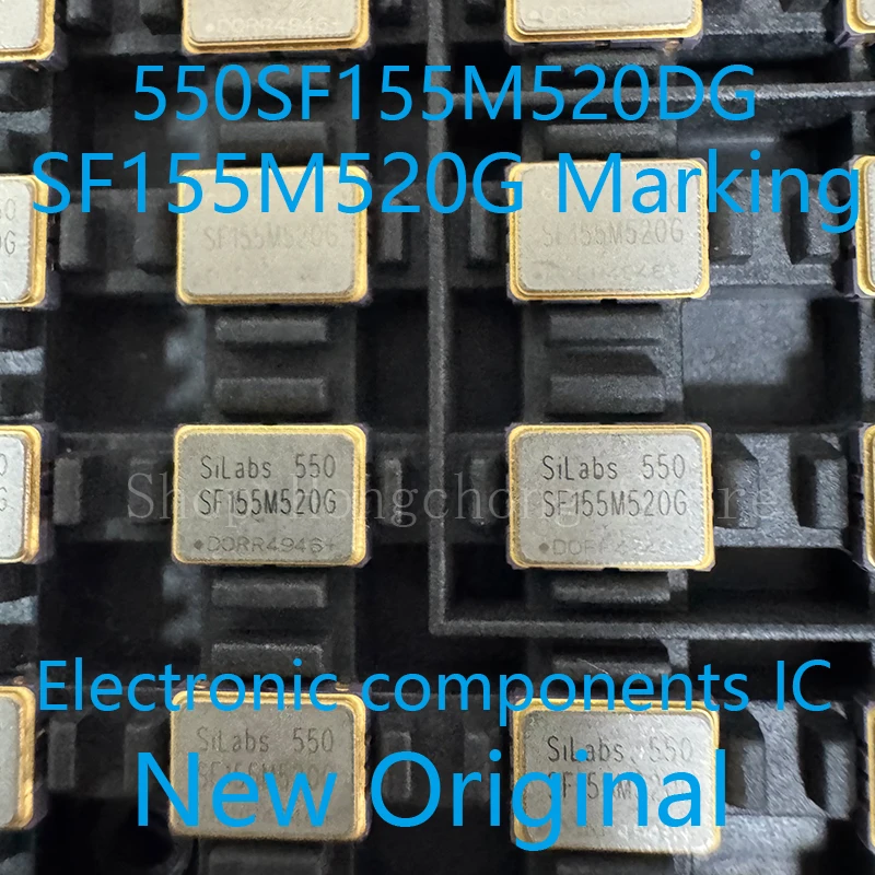New Original 550SF155M520DG 550SF155M520 silabs VCXO Oscillators Differential/single-ended single frequency 155.52MHz ±50ppm 2ea