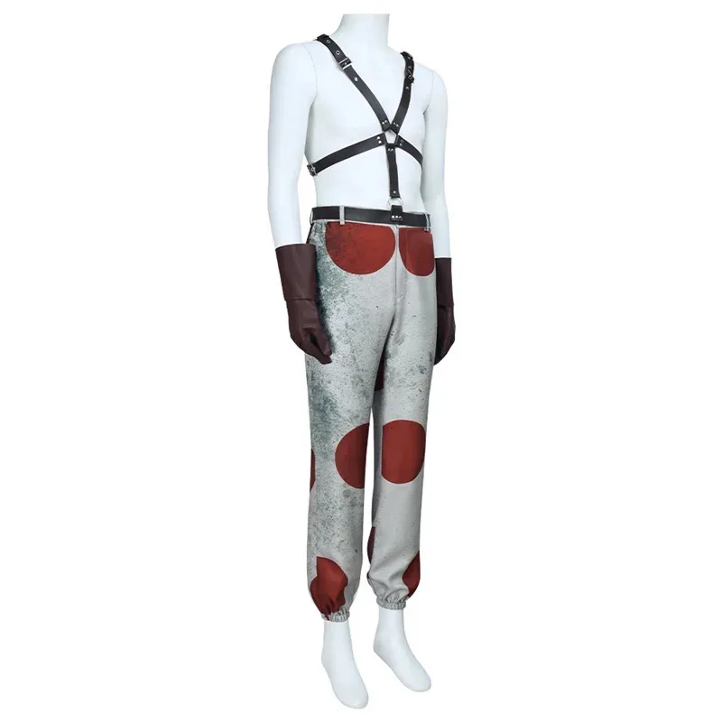Film Twisted Sweet Tooth Uomo Metallo Costume Cosplay Pantaloni Cintura Accessori Giochi di ruolo Abiti di carnevale di Halloween Fy1;
