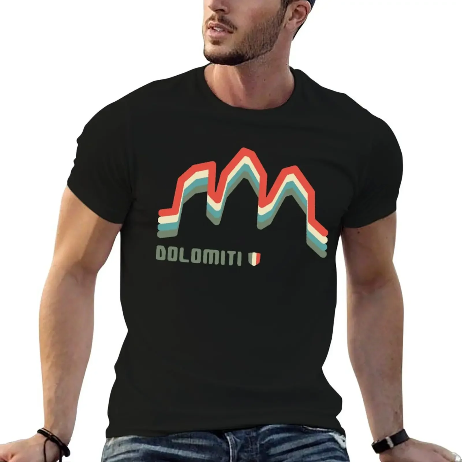 Dolomiti Tre Cime di Lavaredo Dolomites South Tyrol Italy T-Shirt shirts graphic tees customizeds Men's t-shirt