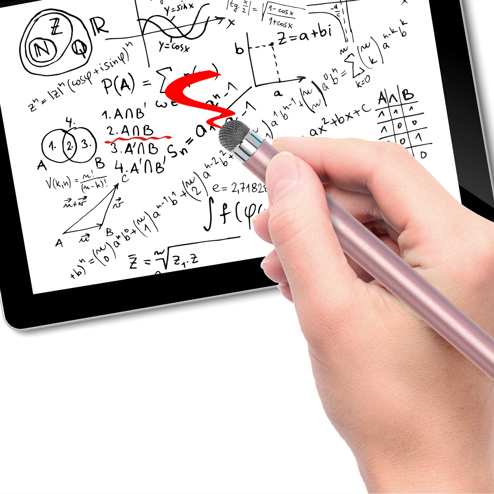 

5 шт. проводящая ткань, наконечник для ручки 7 мм M5, внешняя резьба, стилус для сенсорного экрана, написание эскизов, замена игровых наконечников