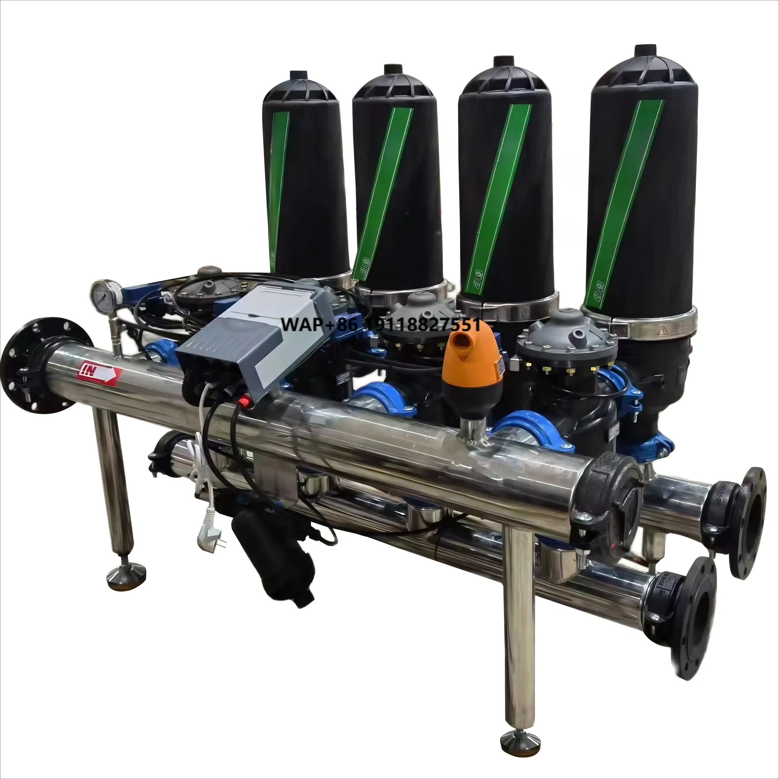 Agriculture Drip Irrigation Back Flush Self Cleaning Automatic Backwash Water Filter